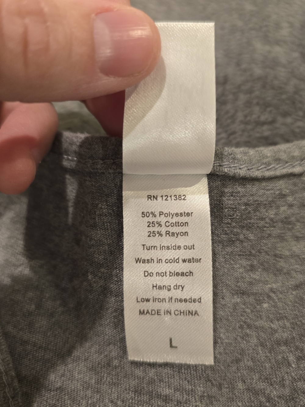 JoyLab Gray Racerback Tank with Watermelon Graphic - Picture 4 of 4